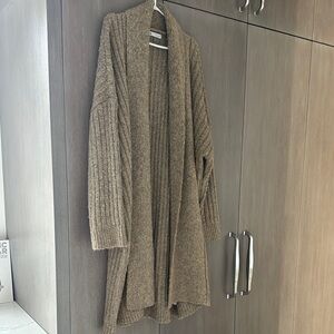 Cozy Brown Knit Sweater